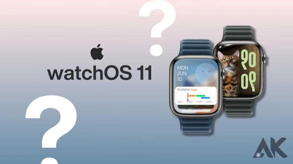 watchOS 11 release date