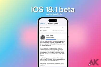 iOS 18.1 beta release date