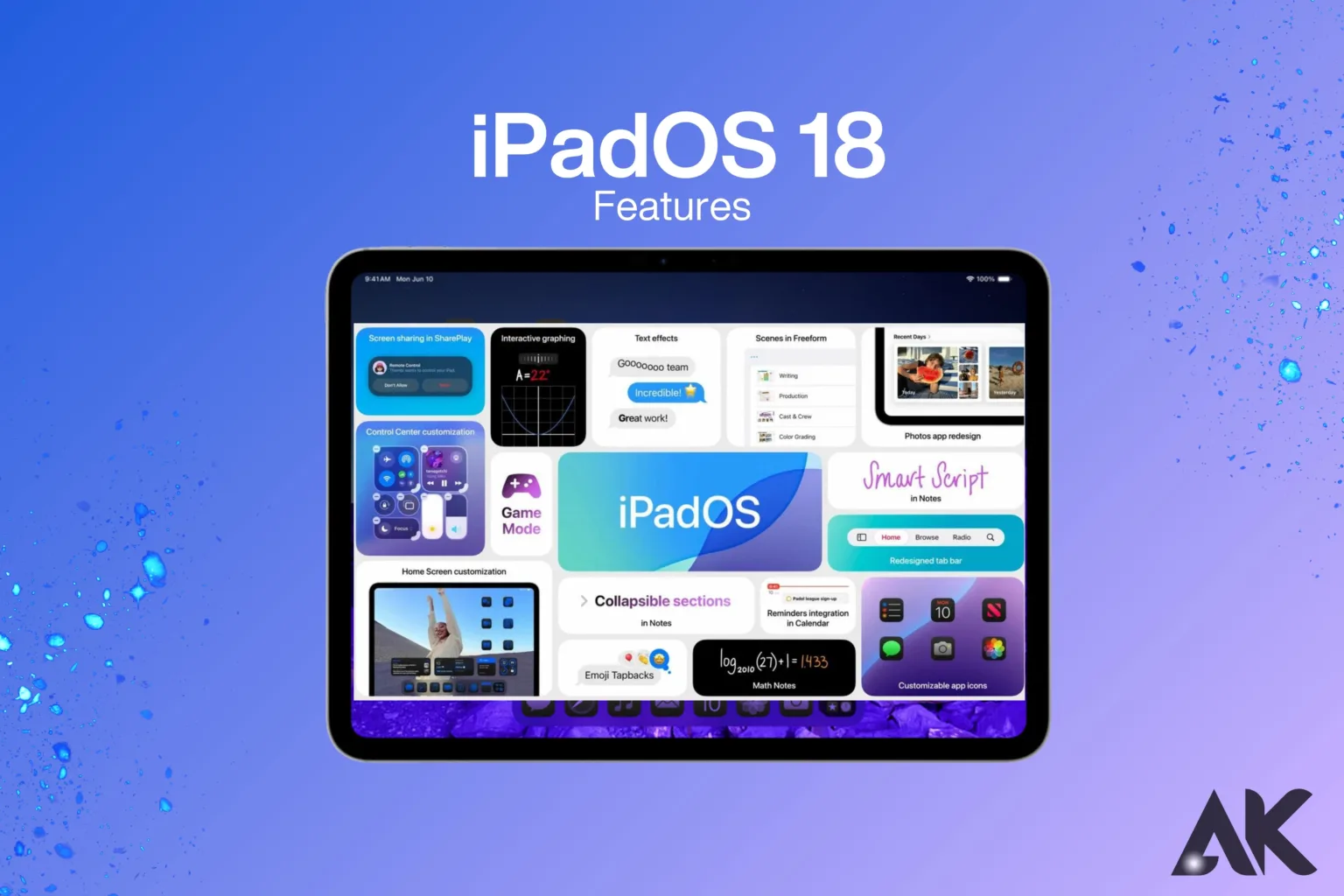 iPadOS 18 Features