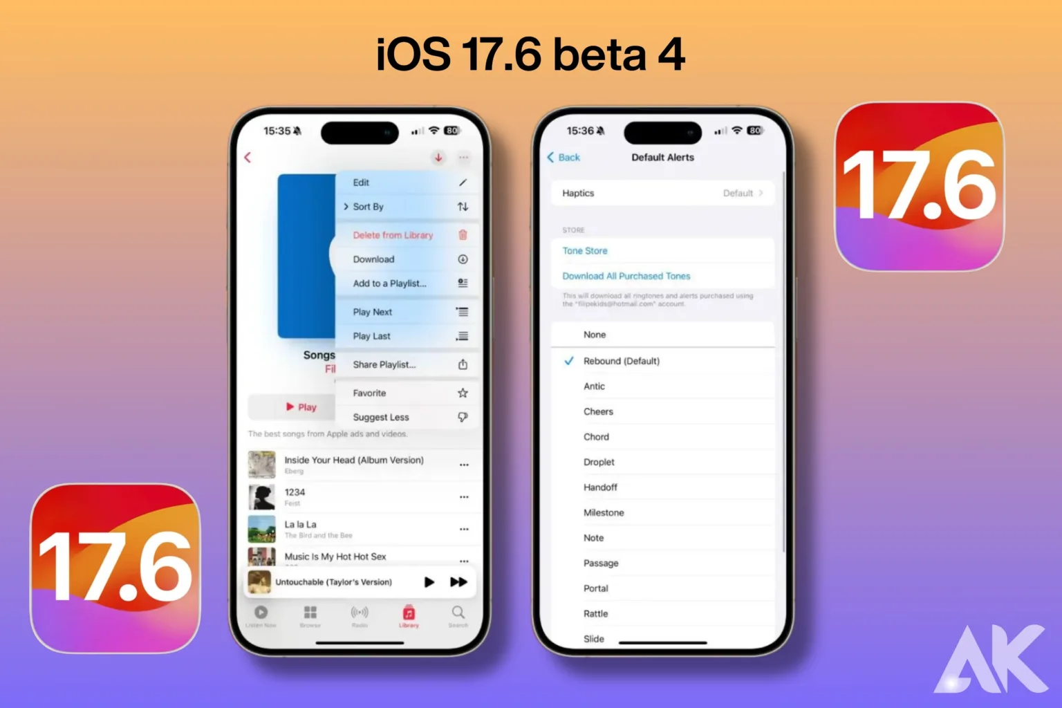 ios 17.6 beta 4