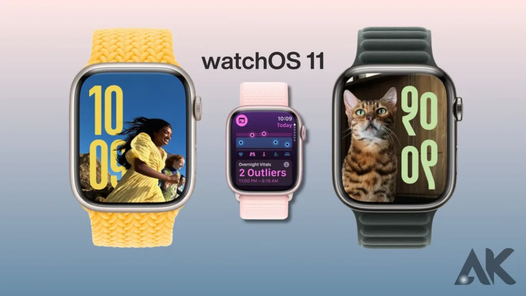 watchOS 11 release date