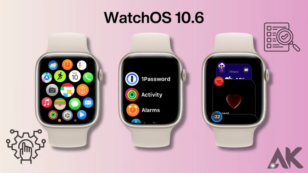 WatchOS 10.6 supported devices