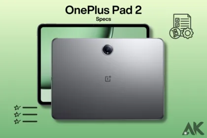 New OnePlus Pad 2 specs