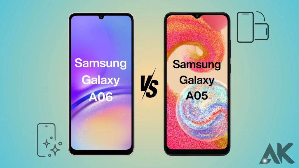 Samsung Galaxy A06 vs A05