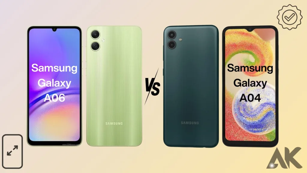 Samsung Galaxy A06 vs A04