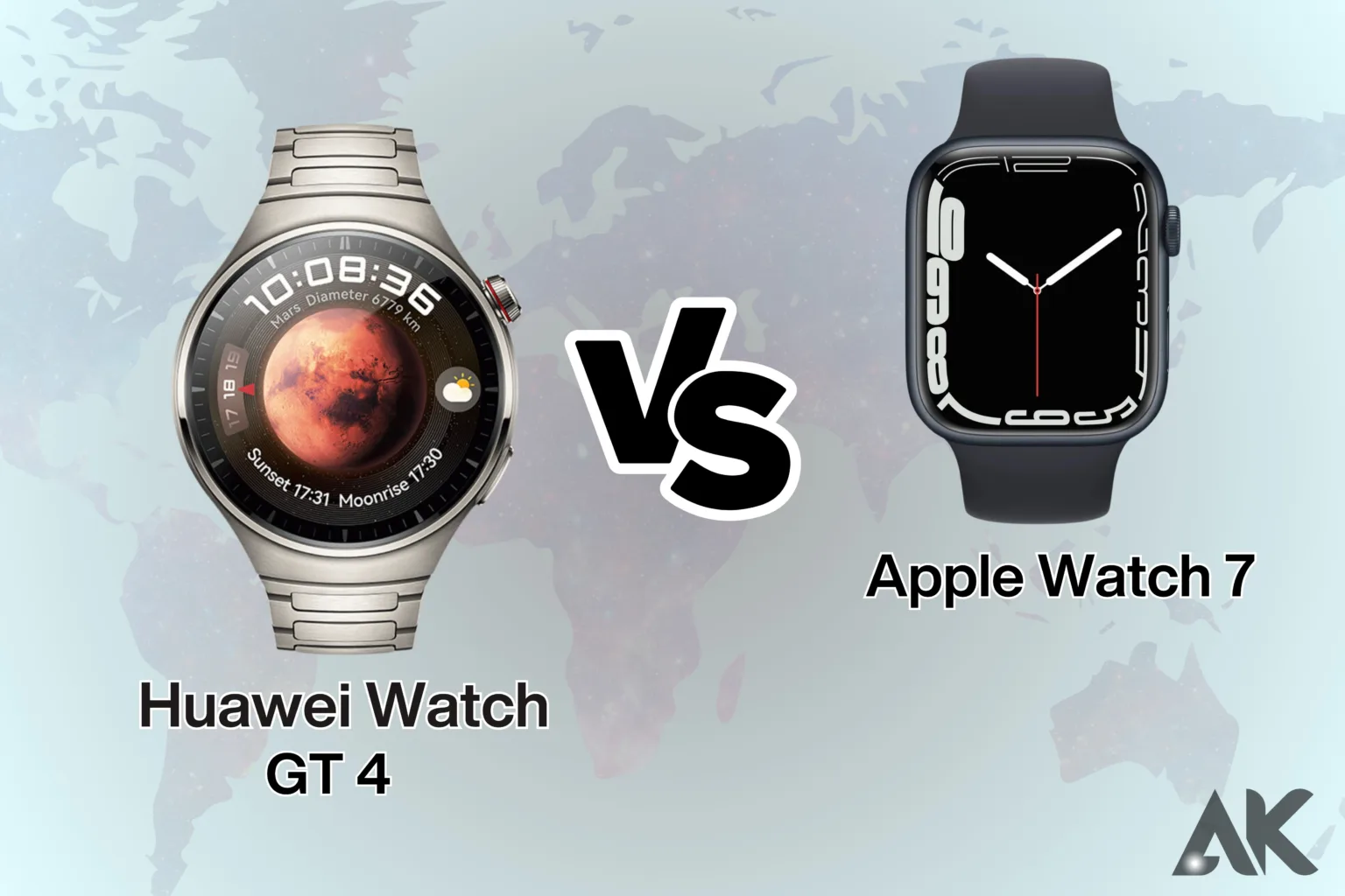 Huawei Watch GT 4 vs Apple Watch 7 Which is the Better Choice for Your Wrist