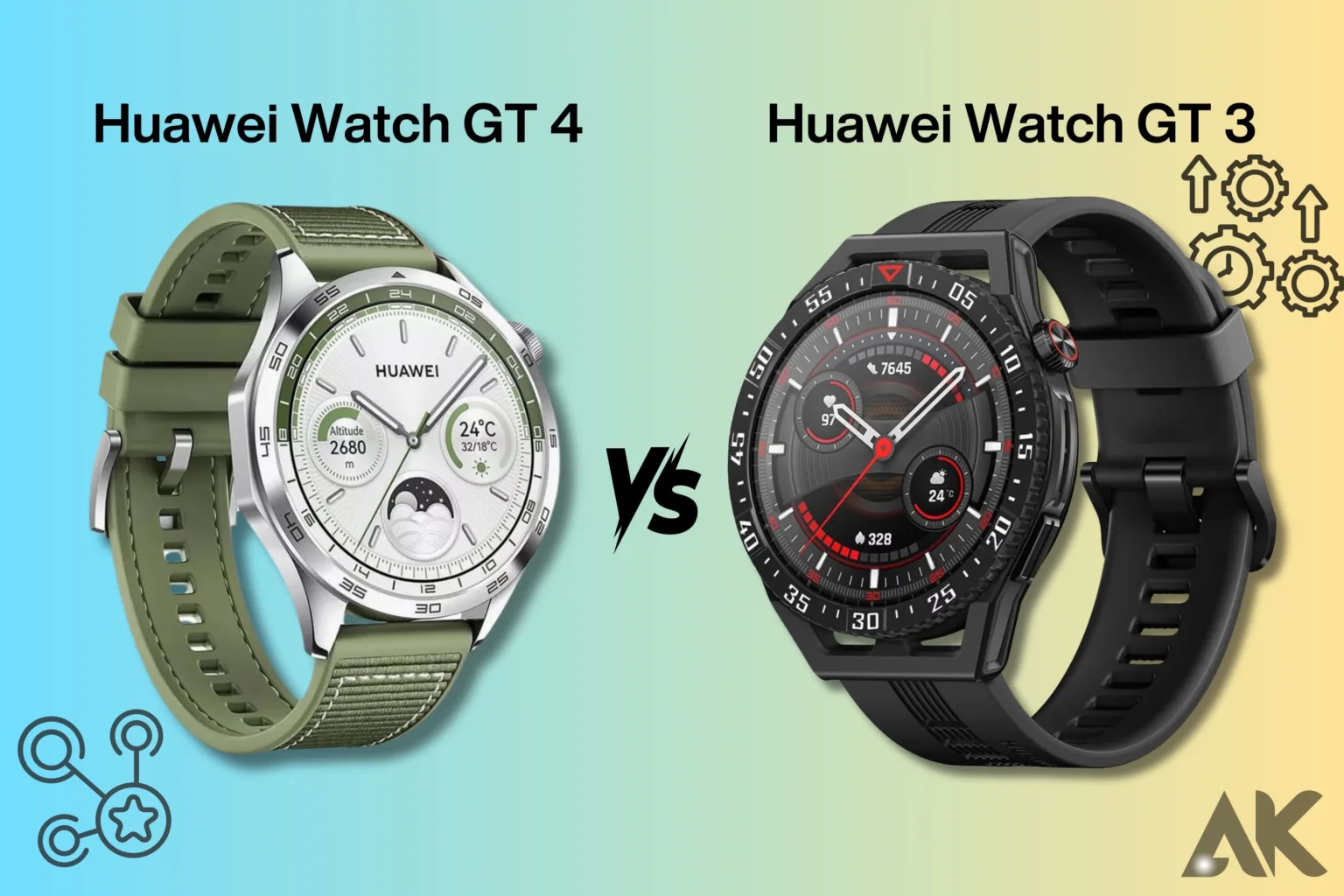 huawei watch gt 4 vs gt 3