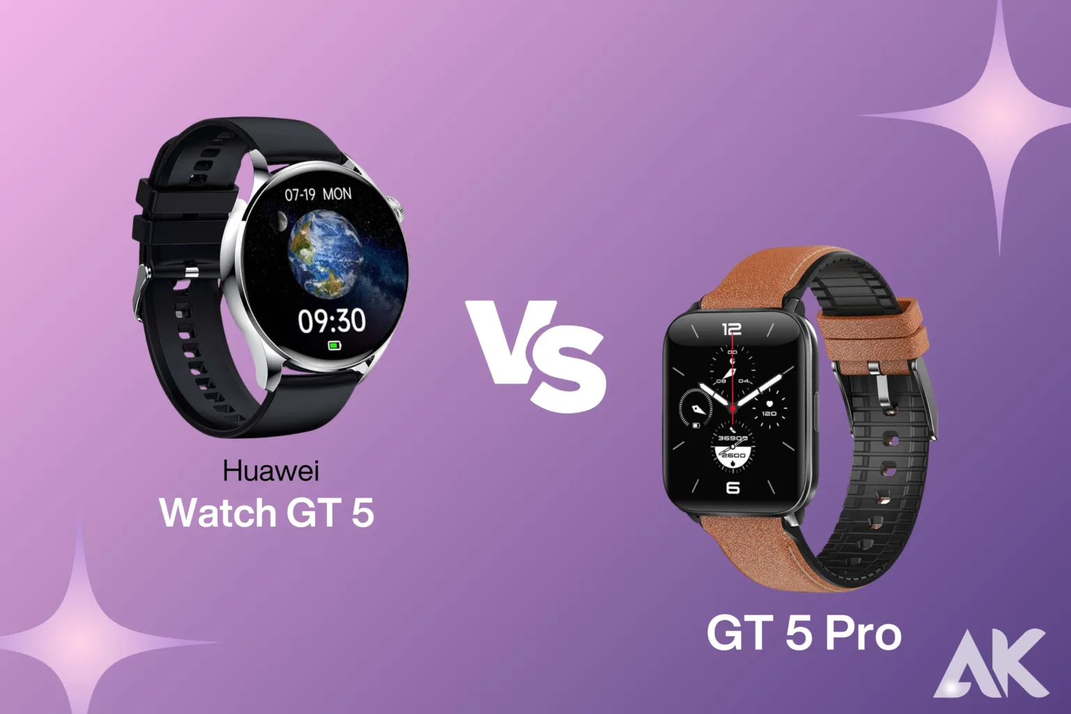 Huawei Watch GT 5 vs. GT 5 Pro An In-depth Comparison