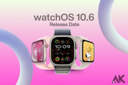 watchOS 10.6 Release Date