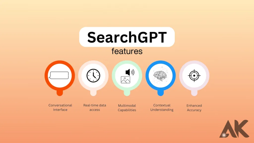 How does SearchGPT work?