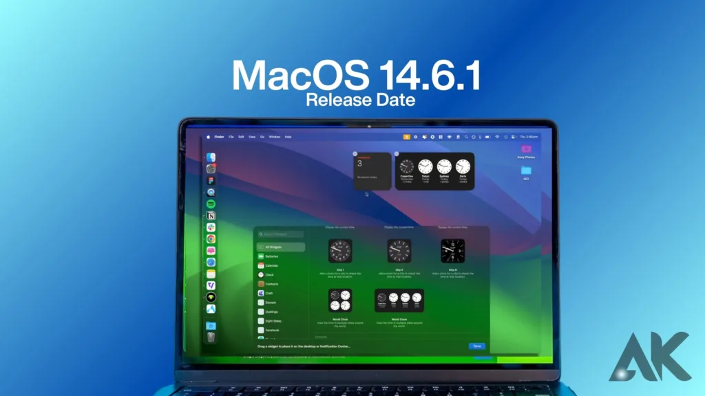 MacOS 14.6.1 release date