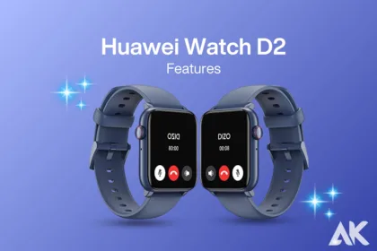 Huawei Watch D2 features