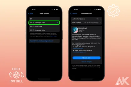 iOS 18 beta 5 how to install
