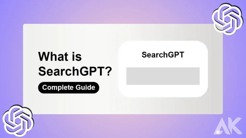 SearchGPT and natural language processing