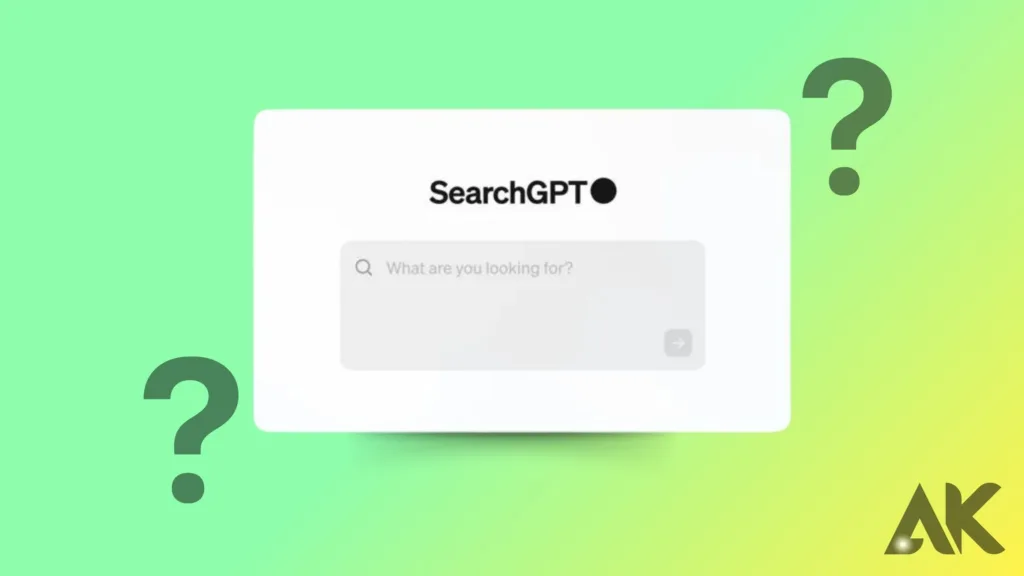 What is SearchGPT?