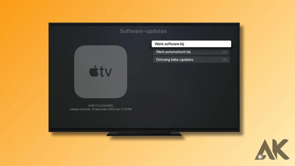 How to update to tvOS 17.6.1