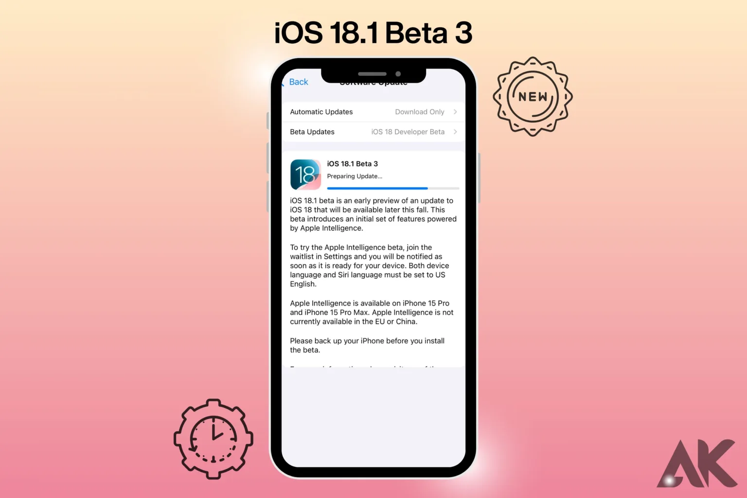 iOS 18.1 Beta 3