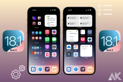 iOS 18.1 beta 3 features