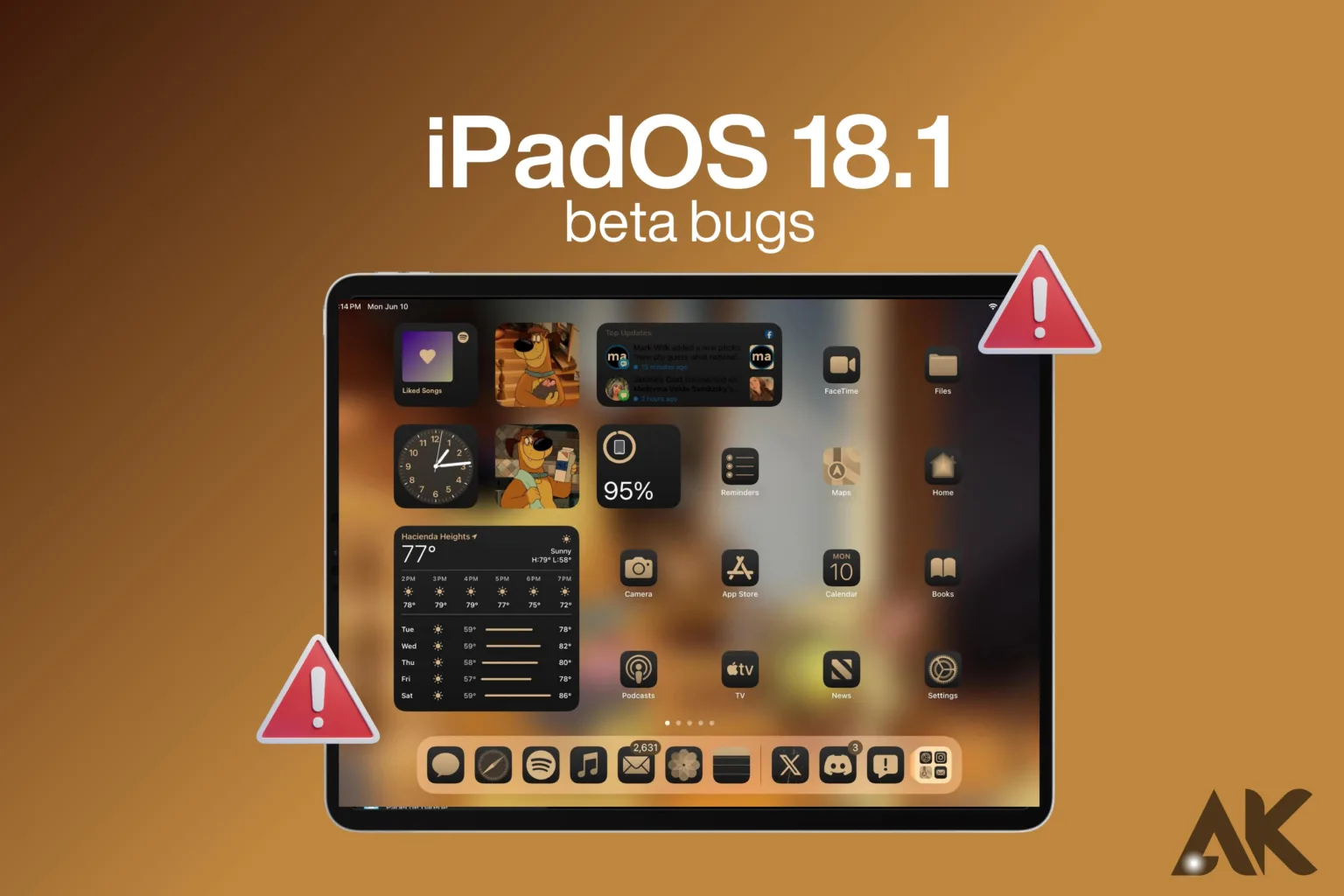 iPadOS 18.1 beta bugs what users are experiencing