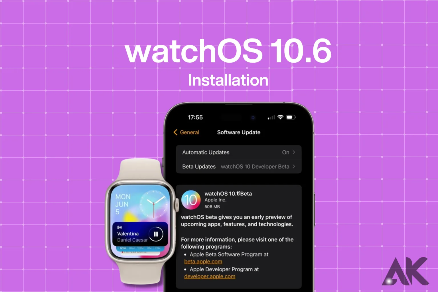 watchOS 10.6 Installation