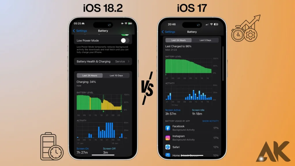 iOS 18.2 vs iOS 17