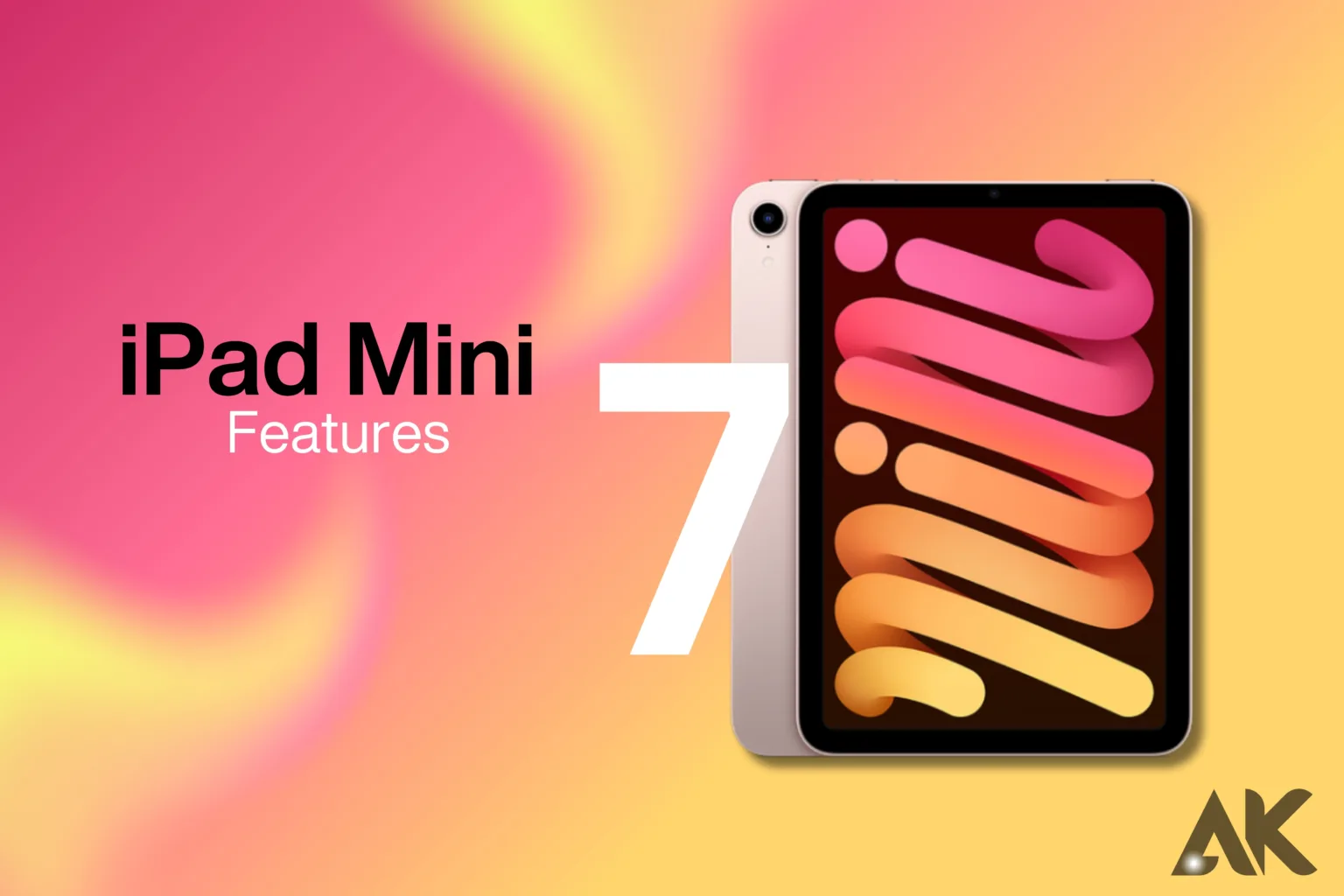 iPad Mini 7 features