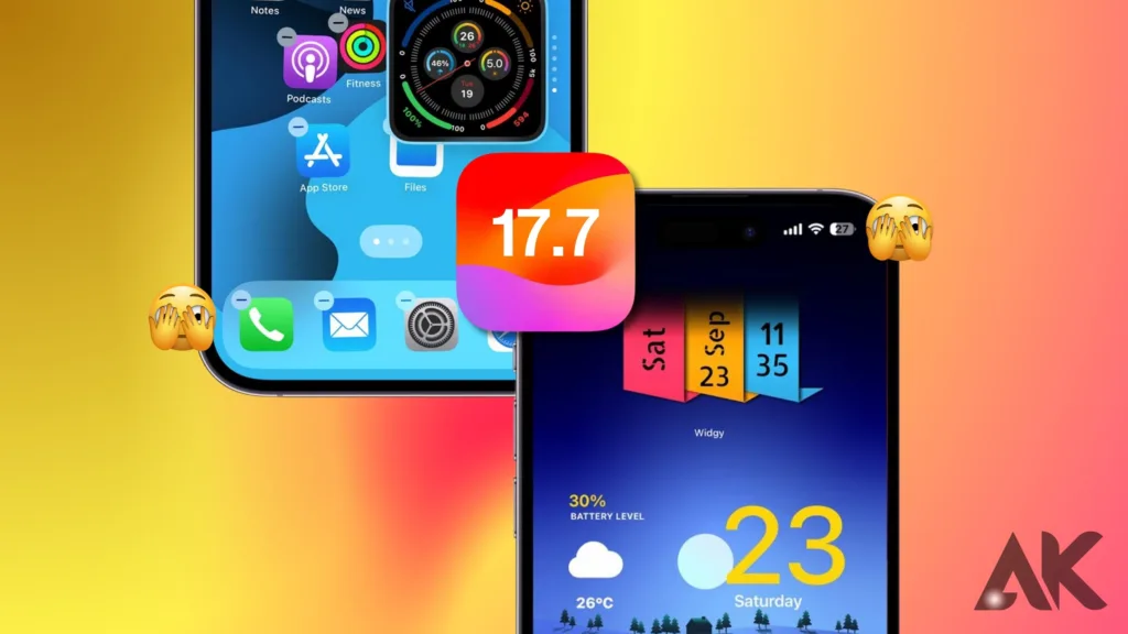 iOS 17.7 vs iOS 17.6