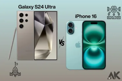 Galaxy S24 Ultra vs iPhone 16 comparison