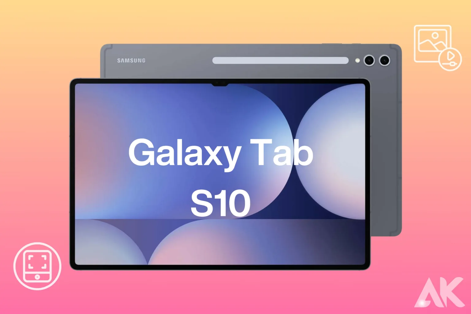 Galaxy Tab S10 display technology