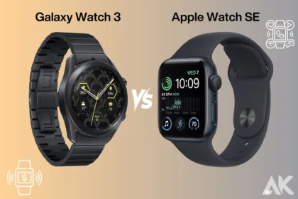 Galaxy Watch 3 vs Apple Watch SE