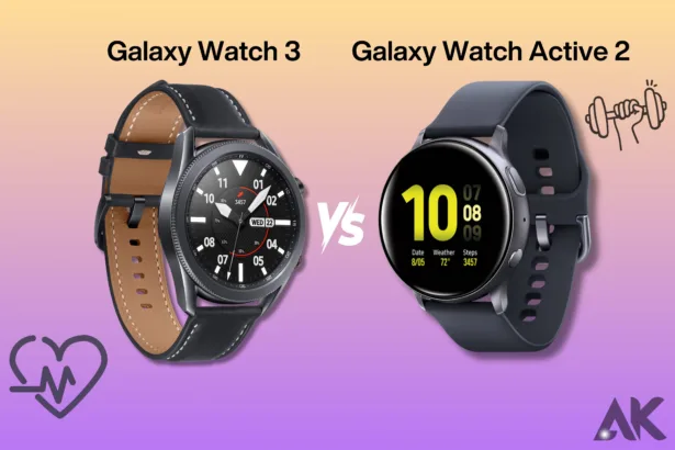 Galaxy Watch 3 vs Galaxy Watch Active 2