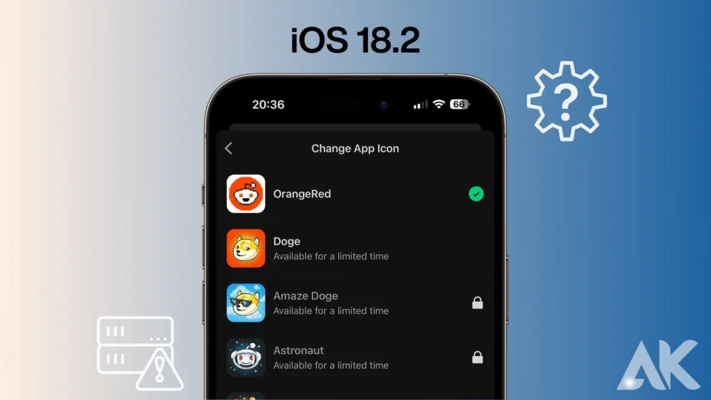 iOS 18.2 bugs