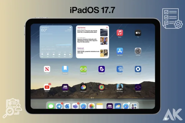 iPadOS 17.7 system requirements