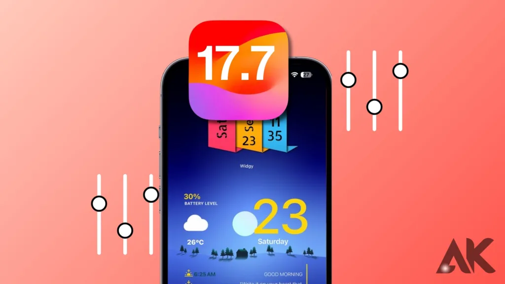 iOS 17.7 tips and tricks