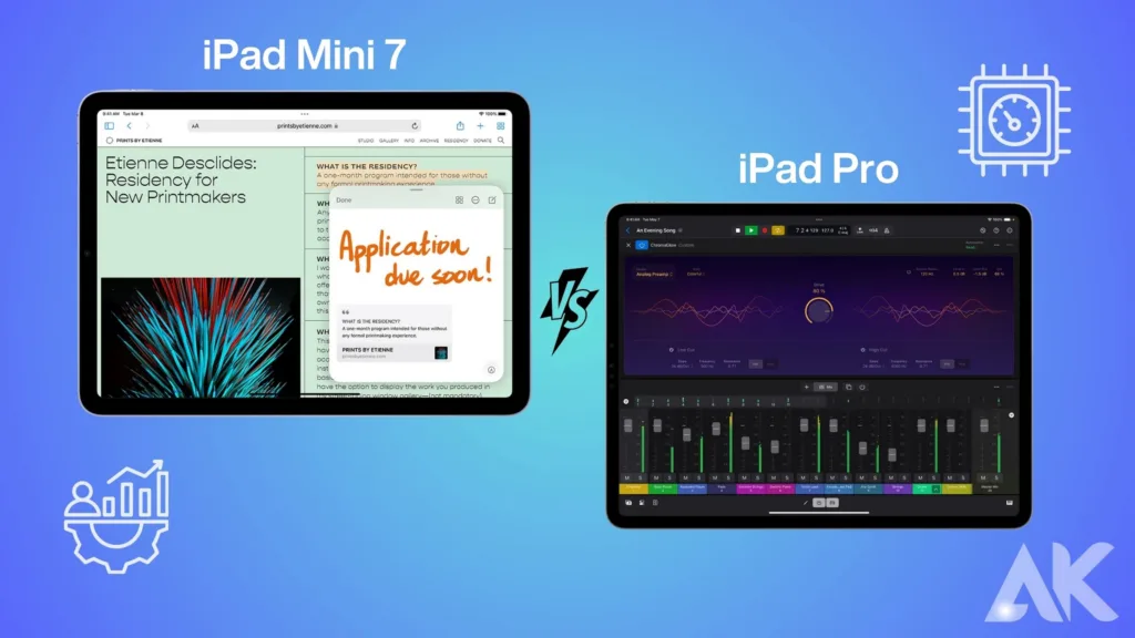 iPad Mini 7 vs iPad Pro