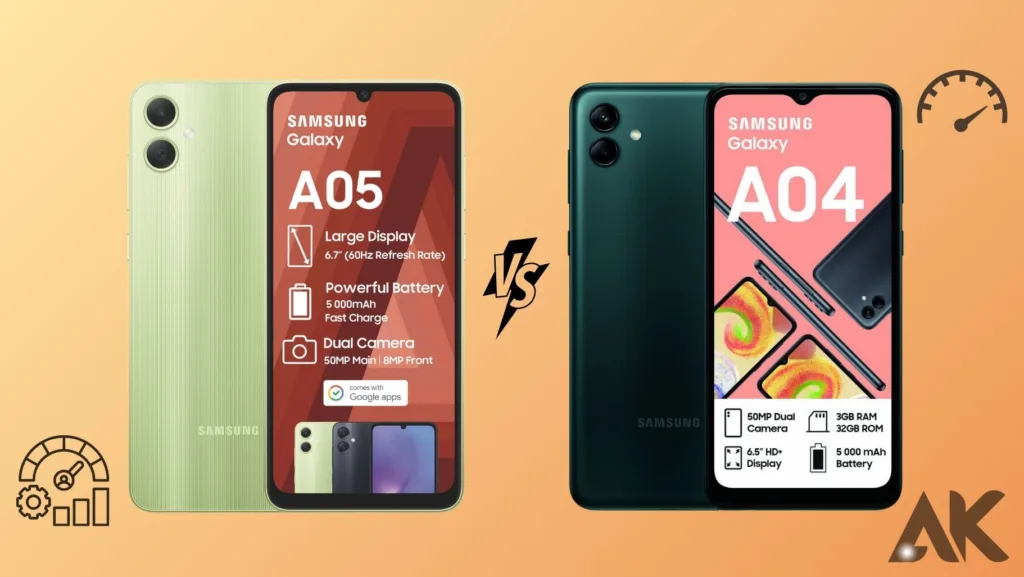 Galaxy A05 vs A04