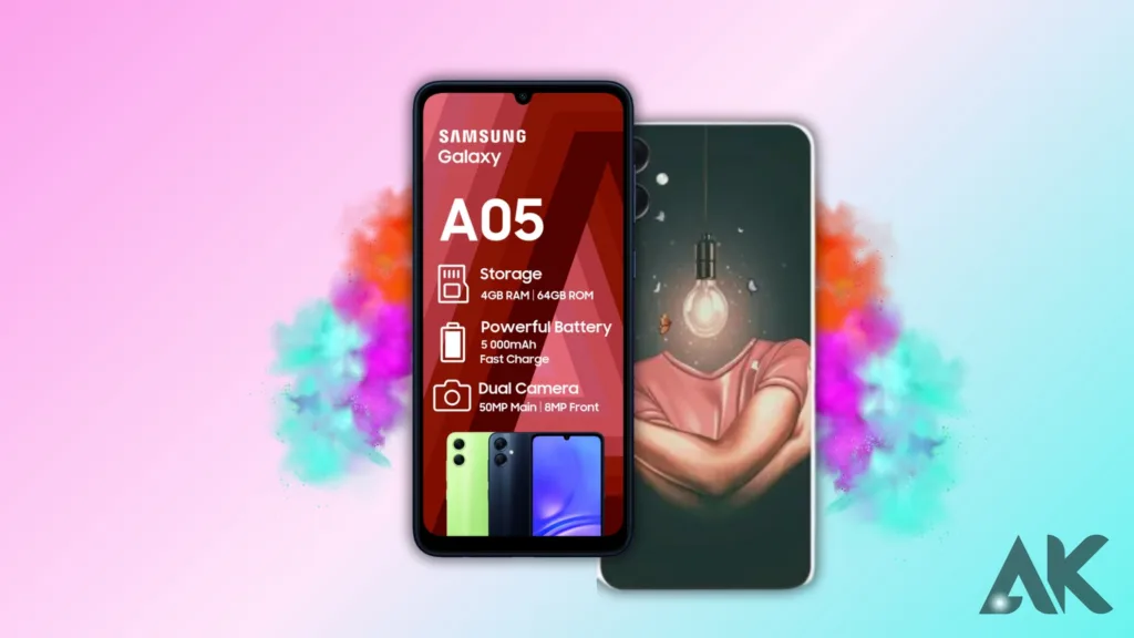 Galaxy A05 features