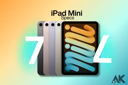 iPad Mini 7 specs