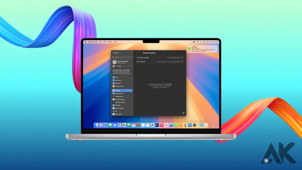 MacOS 15.1 compatibility