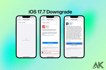 iOS 17.7 Downgrade