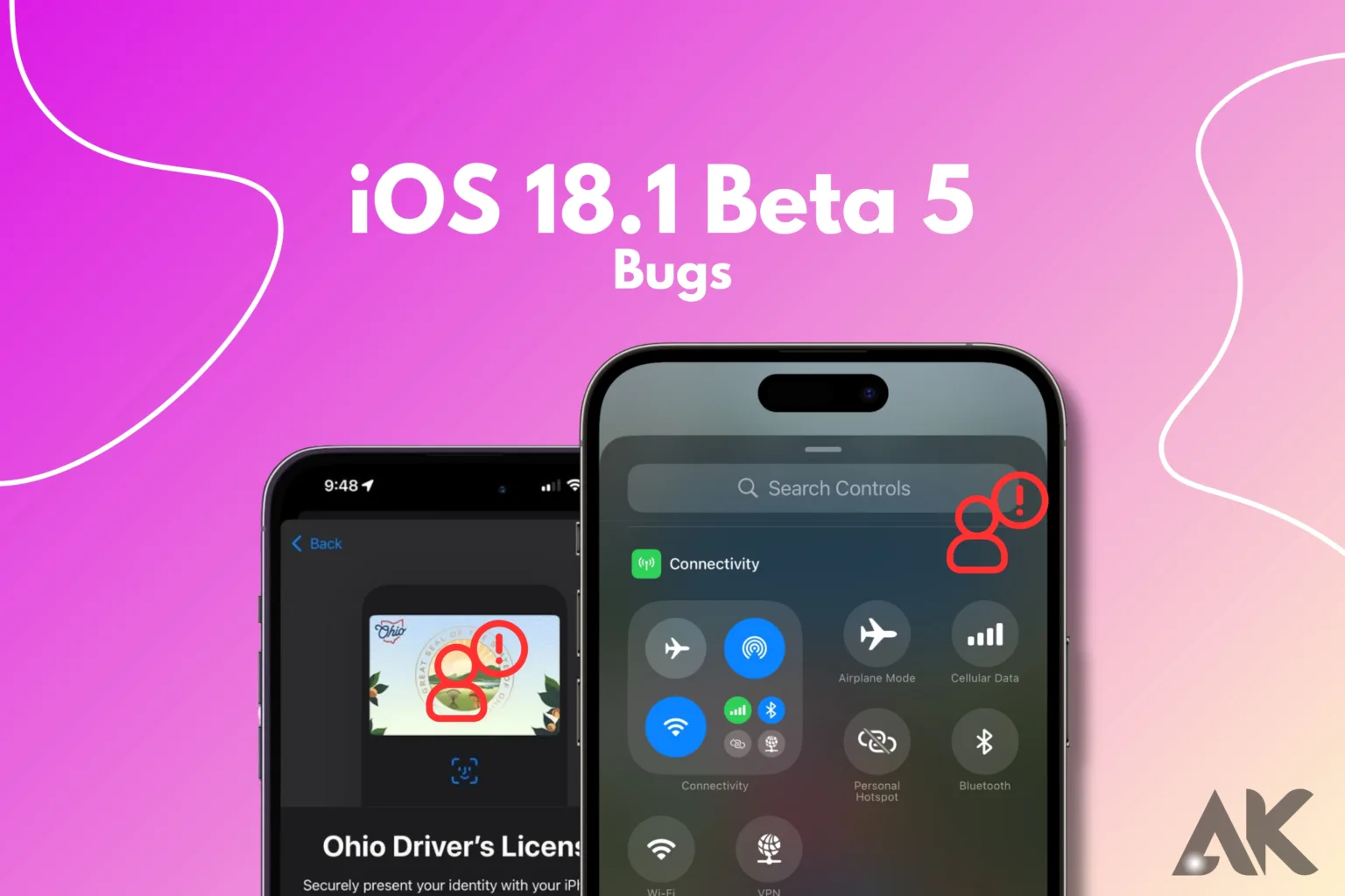 iOS 18.1 Beta 5 bugs