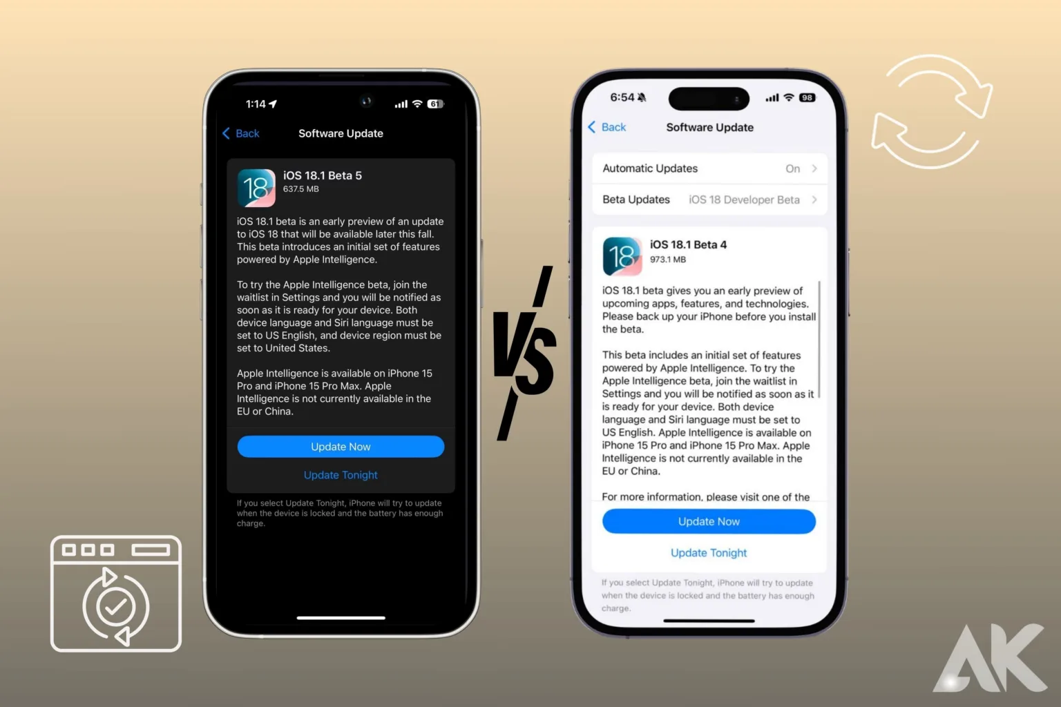 iOS 18.1 Beta 5 vs Beta 4 A Detailed Look at Changes and Updates