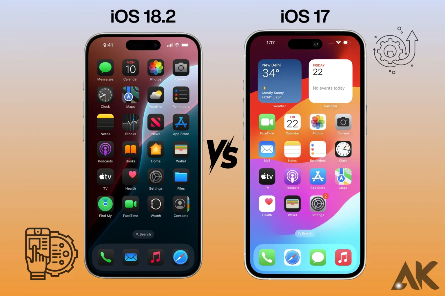 iOS 18.2 vs. iOS 17 A Deep Dive into the Latest Features