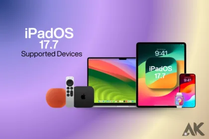 iPadOS 17.7 supported devices