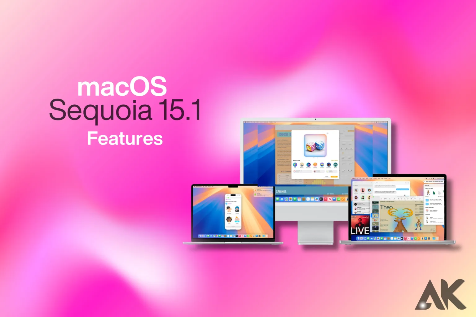 macOS Sequoia 15.1 features