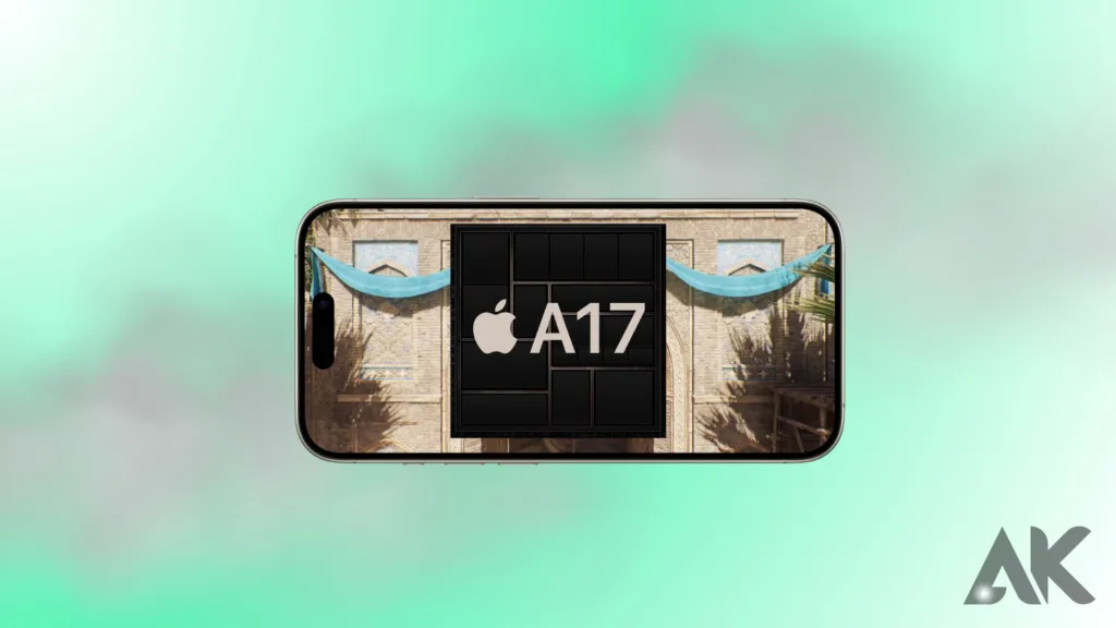 Apple A17 Pro chip specs