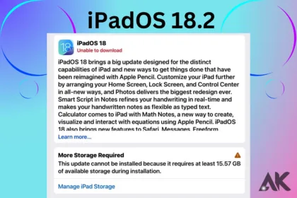 Common iPadOS 18.2 Issues and How to Fix Them