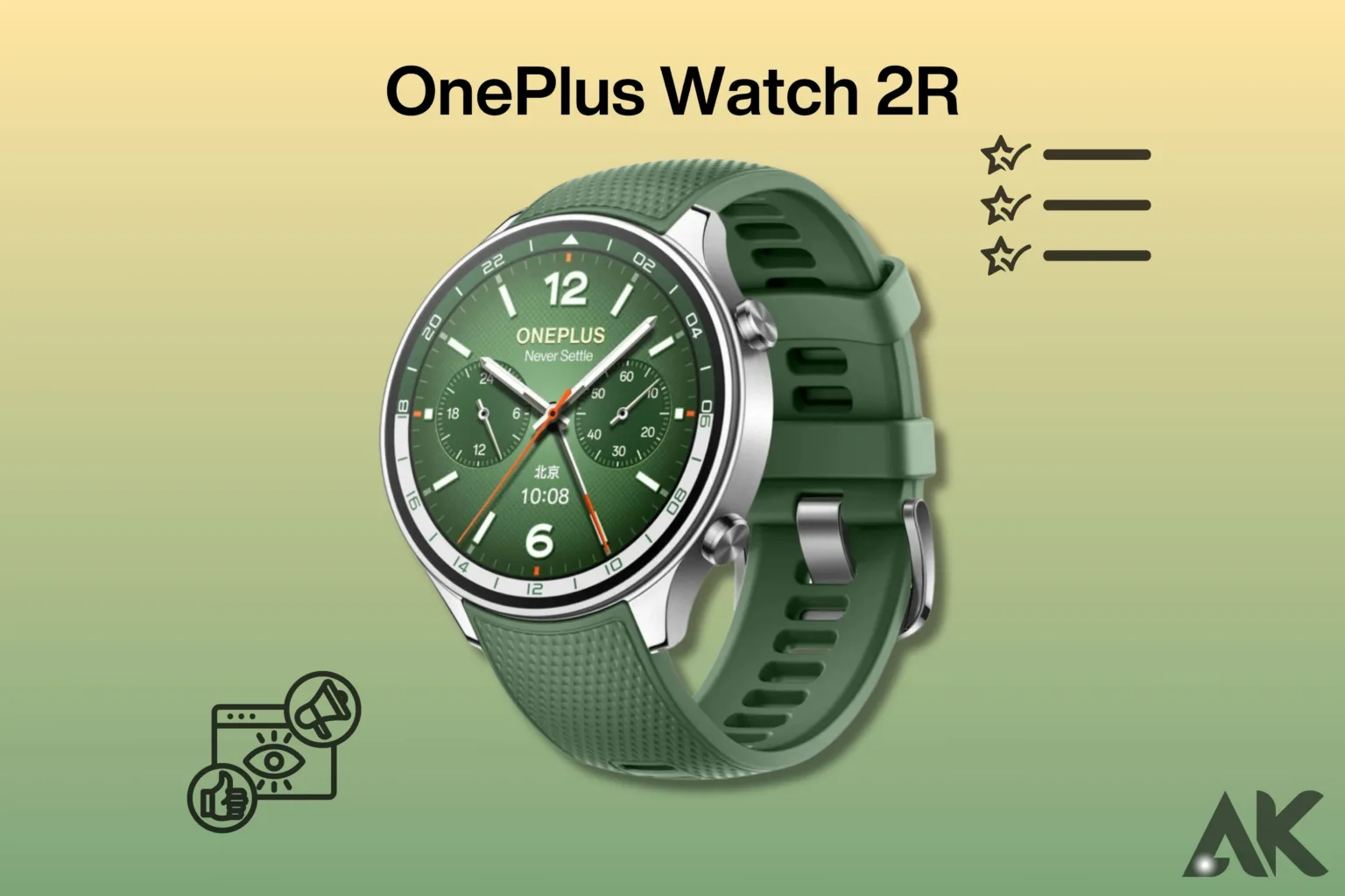 OnePlus Watch 2R features