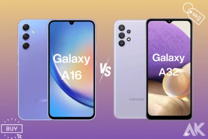 Galaxy A16 vs Galaxy A32