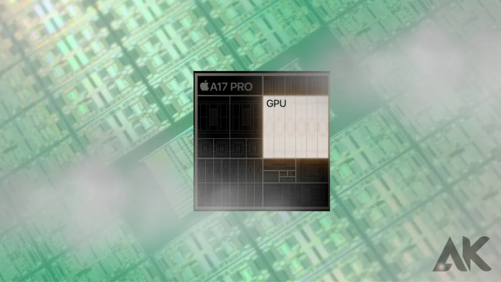 Apple A17 Pro chip specs